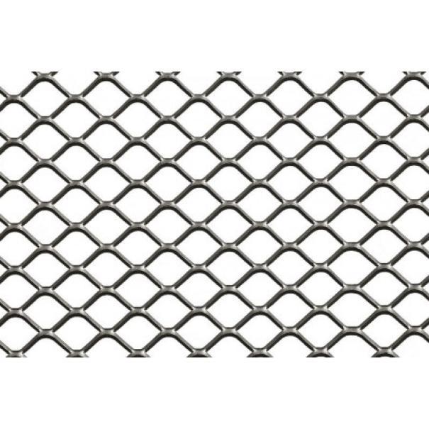 Rete microstirata inox romboidale per trappola polline dimensioni 200x380 mm