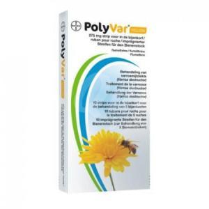 Polivar-polyvar yellow antivarroa - confezione da 10 strisce.