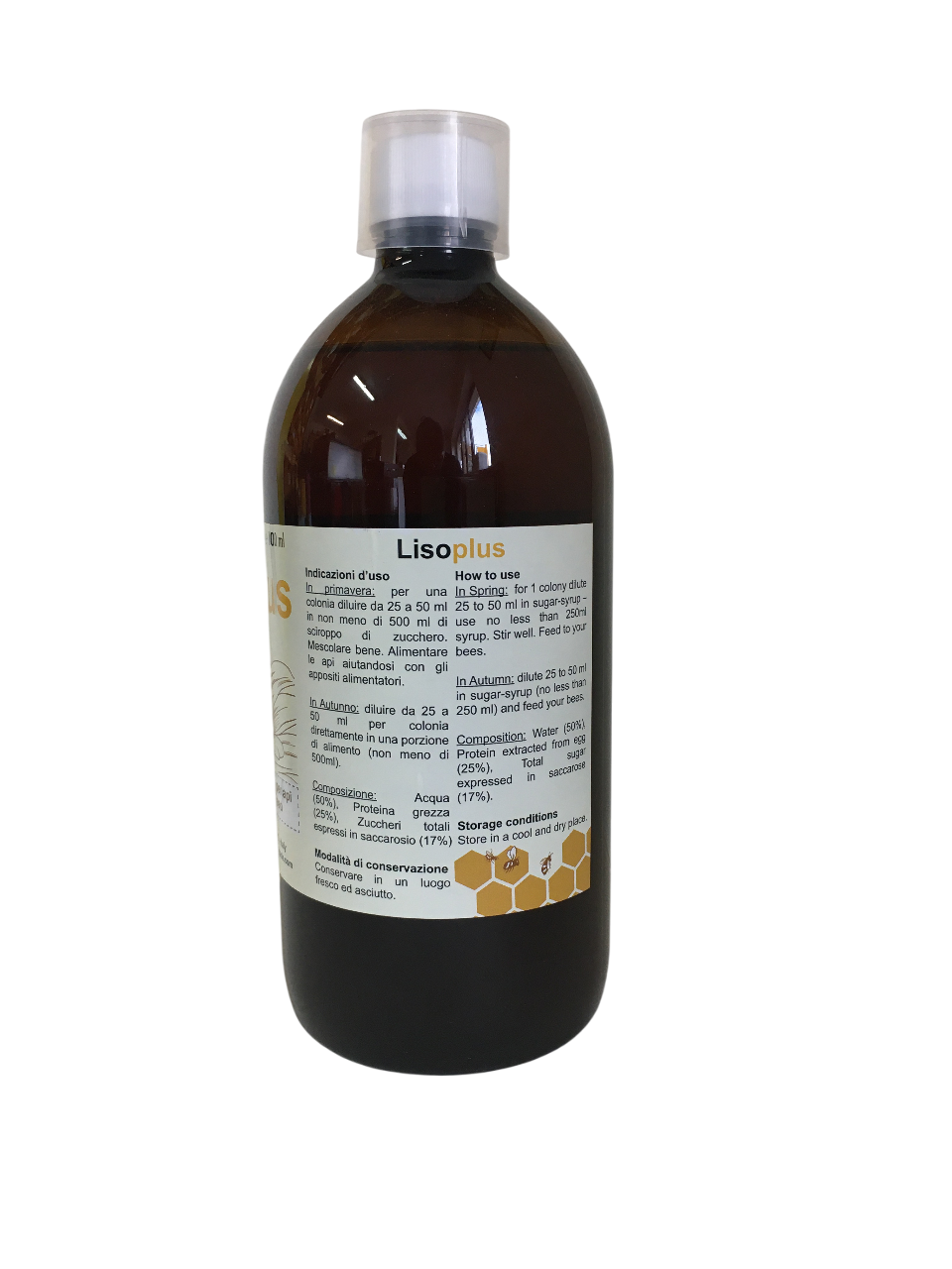 apicoltura.com lisoplus apiforte integratore per migliorare la covata da 1 lt - foto 2