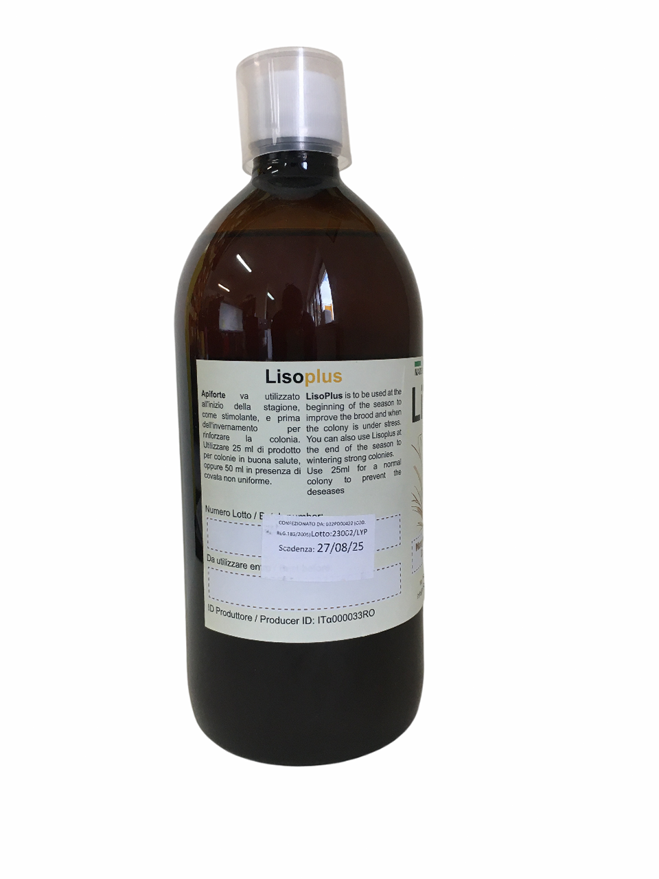 apicoltura.com lisoplus apiforte integratore per migliorare la covata da 1 lt - foto 3