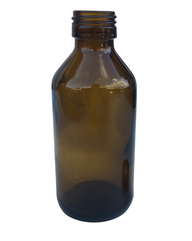 apicoltura.com bottiglietta in vetro scuro da 100 ml senza contagocce (confezione da 63 pezzi) - foto 1