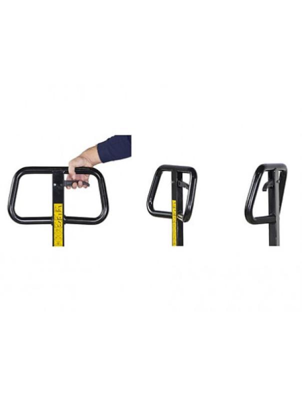 Timoniera ergonomica a tre posizioni per controllo transpallet