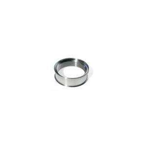 Ghiera in ottone nichelato per rubinetto a taglio diametro 40 mm