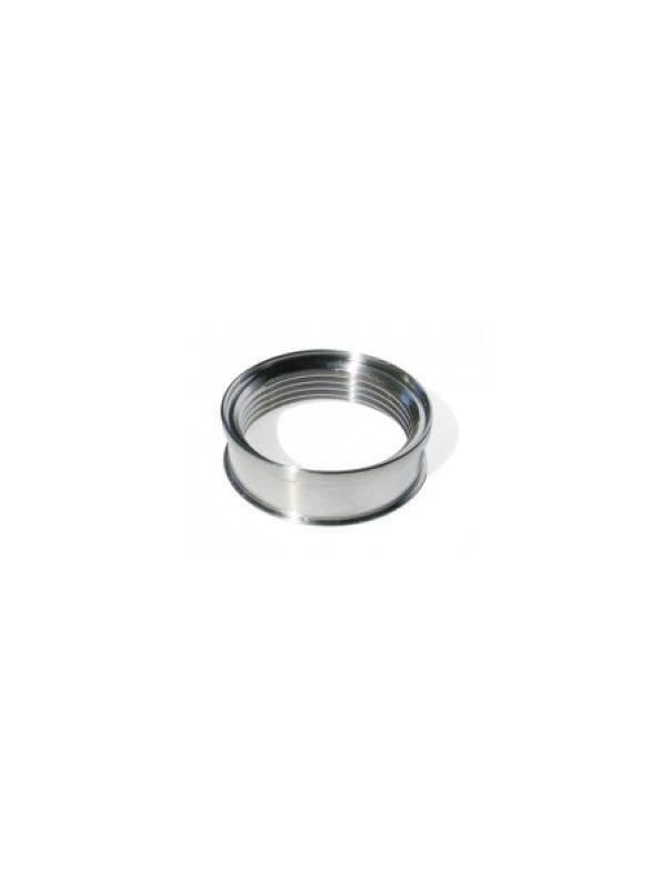 apicoltura.com ghiera in ottone nichelato per rubinetto a taglio diametro 40 mm - foto 1