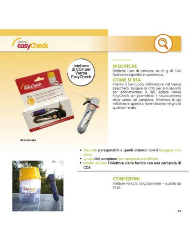 apicoltura.com iniettore di co2 per easycheck-varroa comprensivo di ricarica - foto 2
