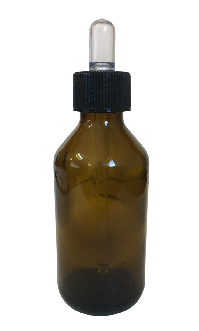 apicoltura.com bottiglietta in vetro scuro da 100 ml, completa di contagocce (confezione da 63 pz) - foto 1