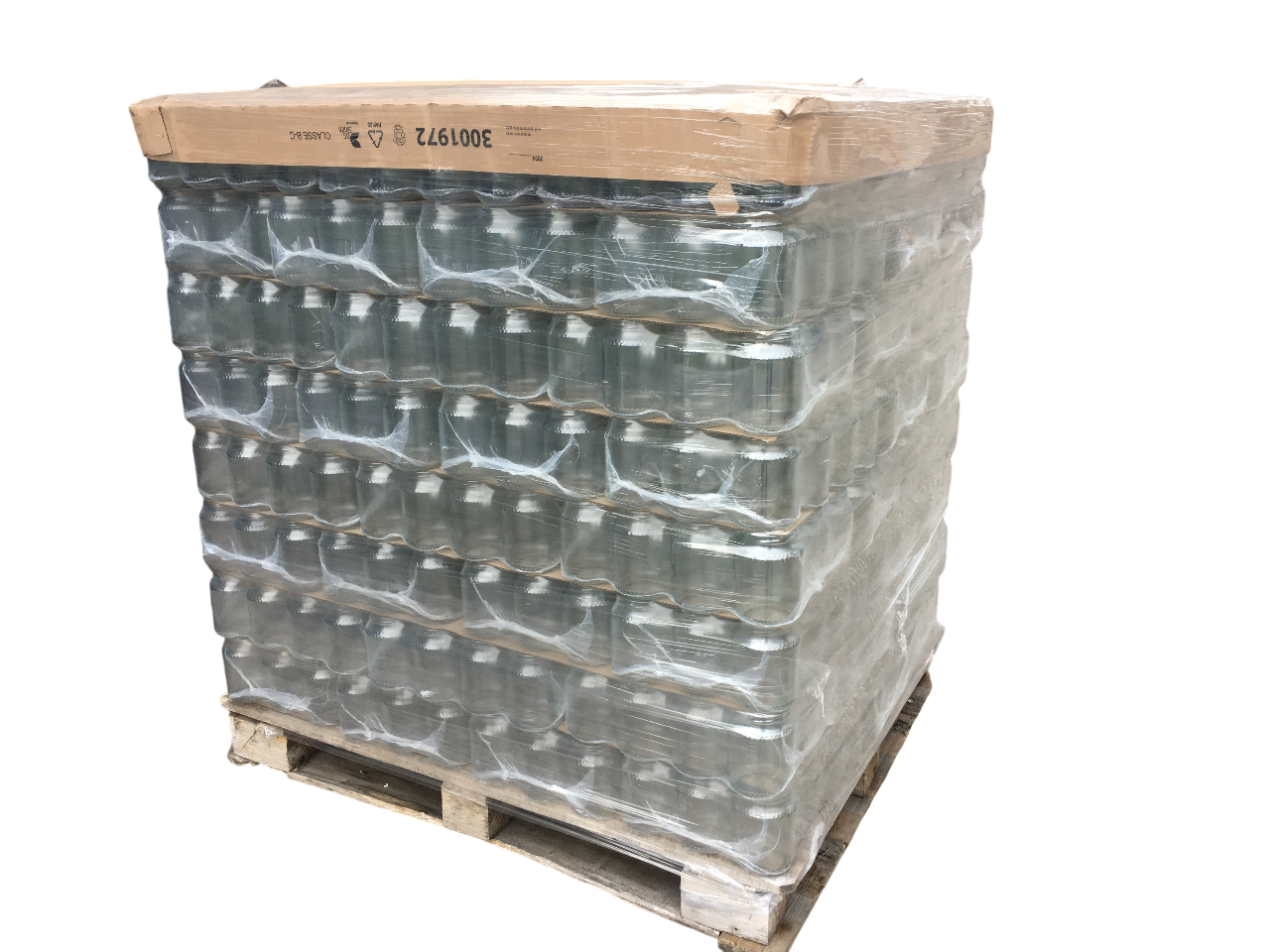 apicoltura.com vaso in vetro per 1000 gr di miele (bancale da 960 pezzi) completo di tappo - foto 1