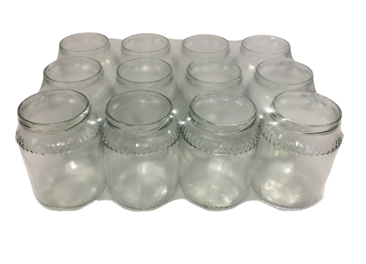 apicoltura.com vaso in vetro per 1000 gr di miele (bancale da 960 pezzi) completo di tappo - foto 3