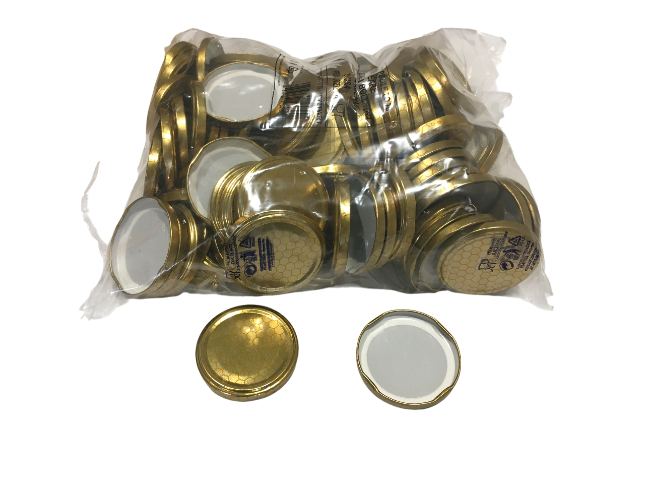 apicoltura.com vaso in vetro per 500 gr di miele, completo di tappo (1 bancale da 1760 pezzi) - foto 4