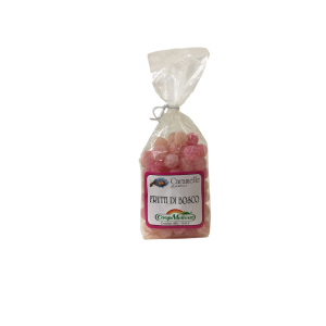 Caramelle bustina grammi 125 ai frutti di bosco