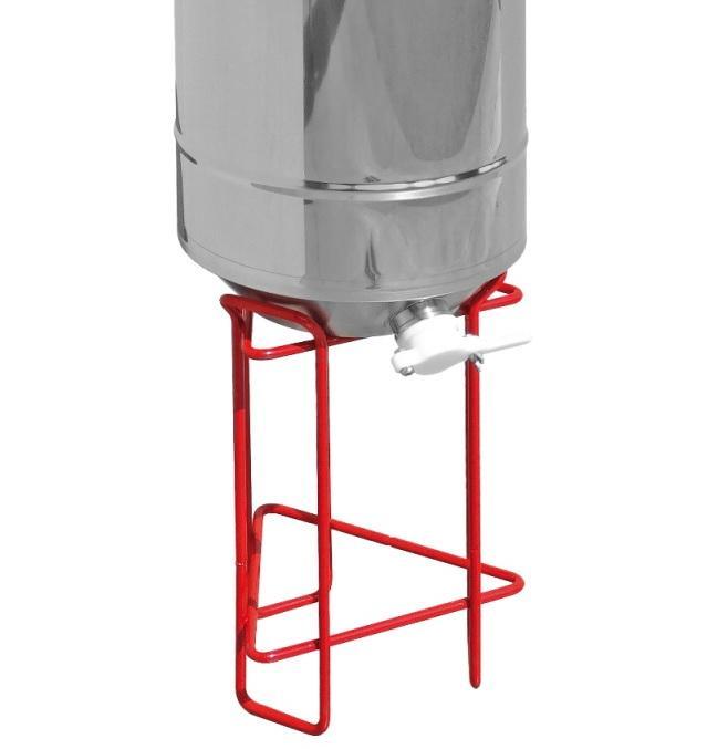 Supporto metallico verniciato per maturatore laboratorio apicoltura