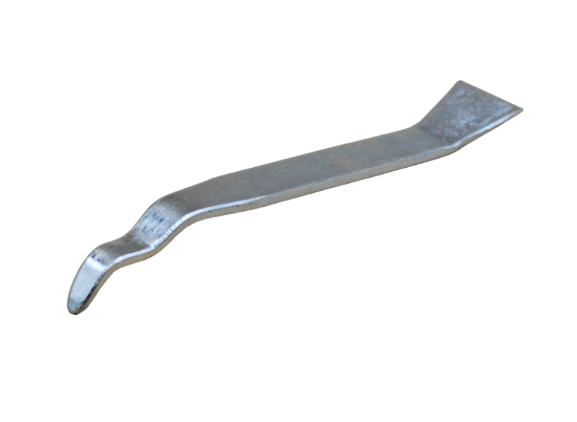 Leva ricurva staccafavo acciaio inox per telaini e coprifavi apicoltura