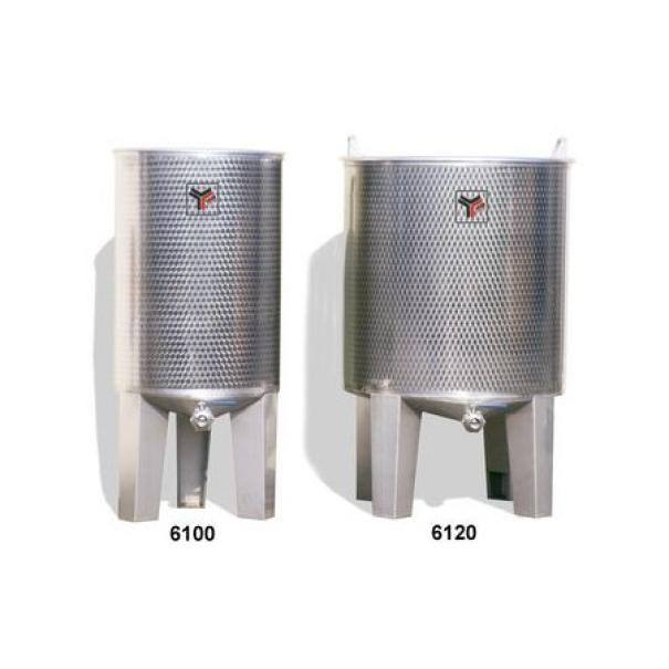 Due maturatori professionali inox fondo conico per decantazione miele