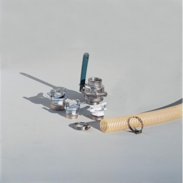tubo rinforzato in plastica trasparente 50 mm per pompe miele apicoltura accessori laboratorio