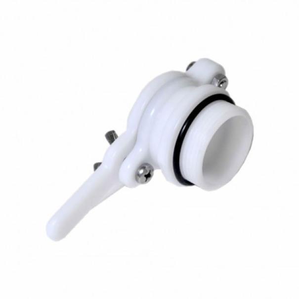 apicoltura.com rubinetto a taglio plastica diametro 40 mm solo corpo - foto 2