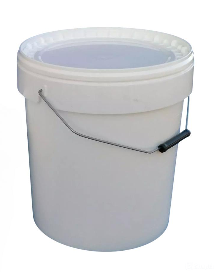 apicoltura.com secchio in plastica con coperchio litri 19 - foto 1