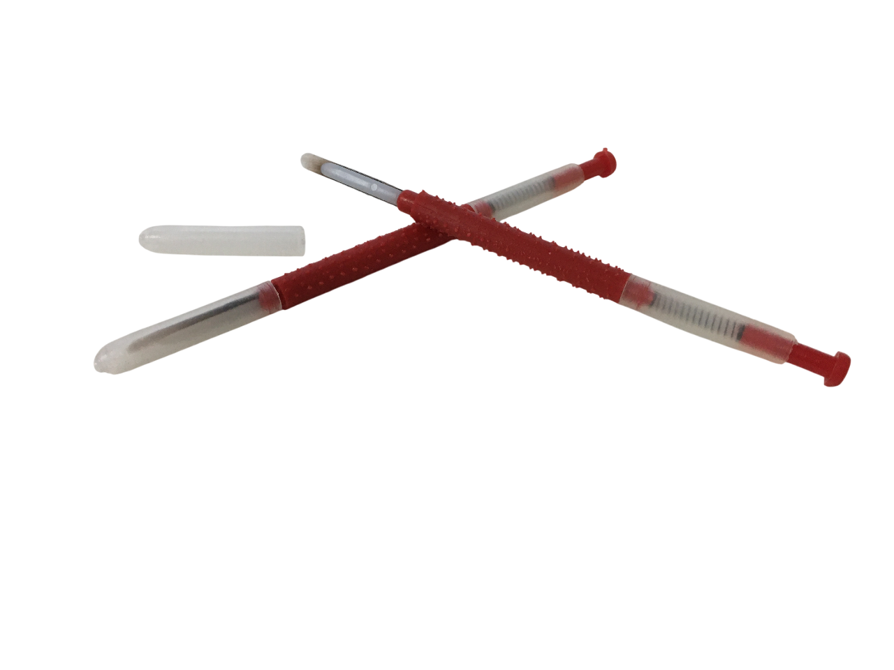 Strumento coglilarve a molla per trasferimento larve apicoltura