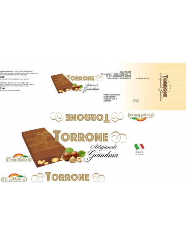  torrone nocciolato al gianduia gr. 200 - foto 3