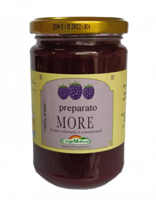 coop melissa composta di more - 100% frutta gr. 340 - foto 1