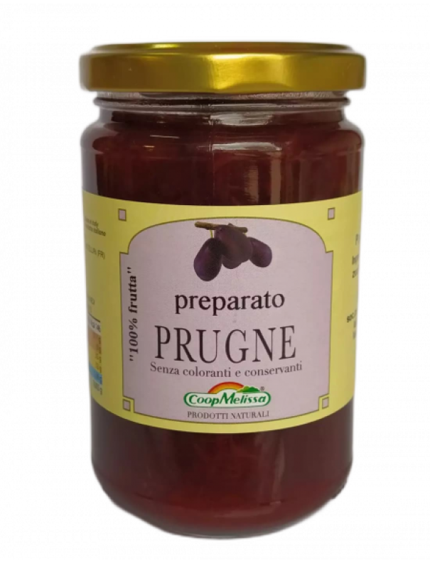 coop melissa composta di prugne - 100% frutta gr. 340 - foto 1