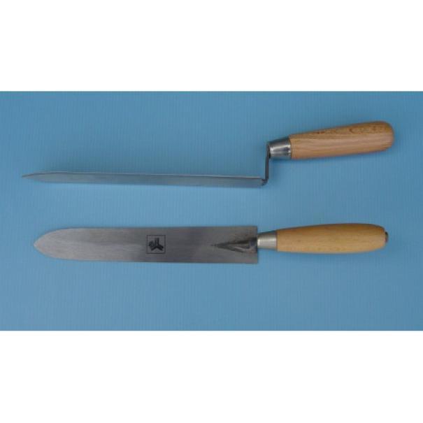 coltello disopercolatore in acciaio inox 22 cm con manico ergonomico per apicoltura