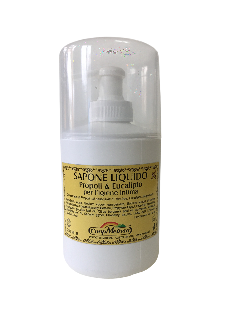 coop melissa crema sapone liquido intimo propoli ed eucalipto ml. 250 - foto 1