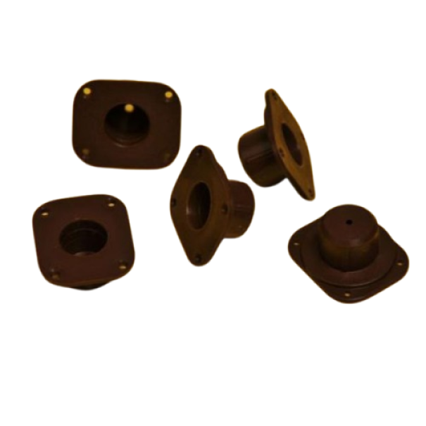 Blocco fissaggio plastica per portacupolini apicoltura uso regine