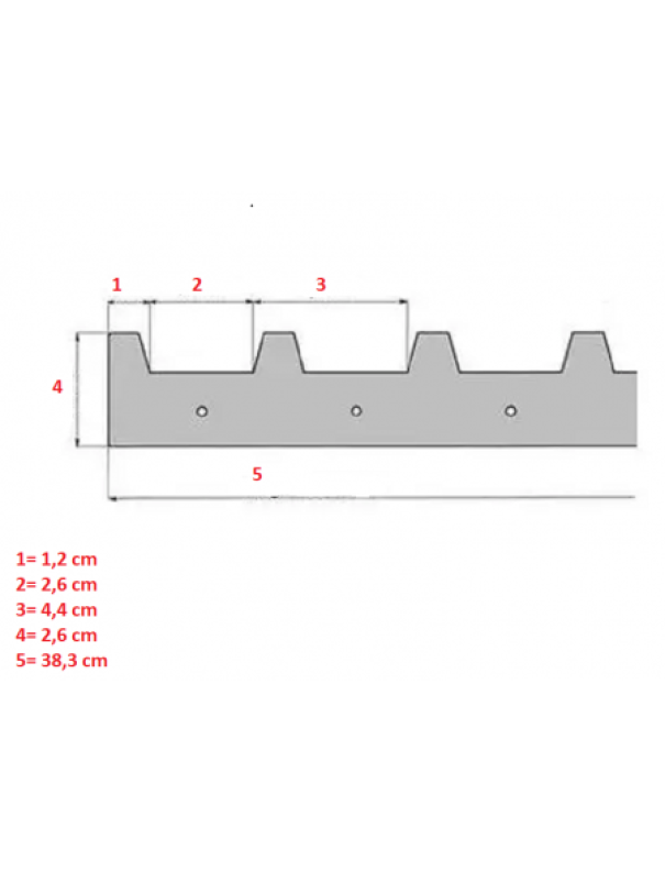 apicoltura.com distanziatore da 9 favi mm 383 - foto 2