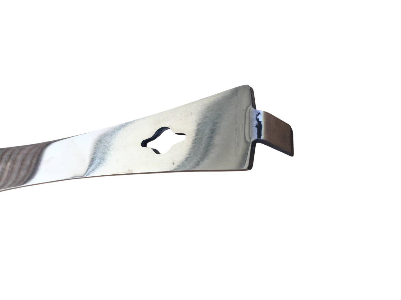 Estremitu00e0 curva leva tagliaponti inox per staccare ponticelli cera