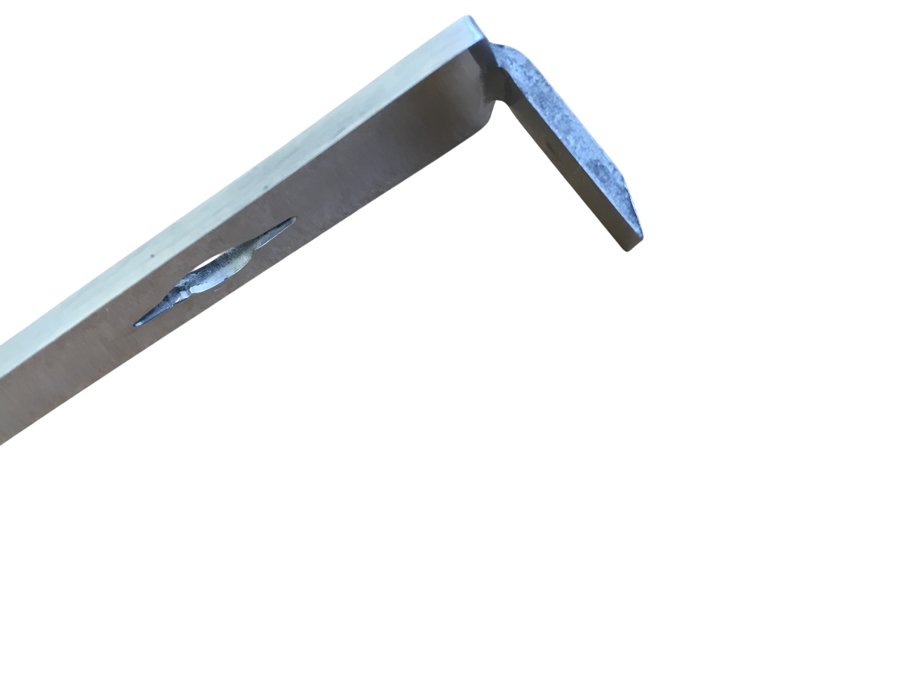 Sezione raschietto diritto leva tagliaponti acciaio inox apiario