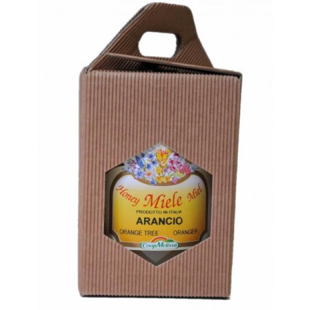 apicoltura.com scatoletta porta vasetto avana per 1 vaso da 500 g di miele - foto 1