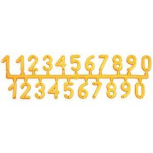 Numeri in plastica, serie 15/21