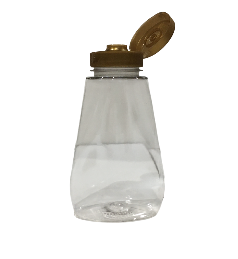 apicoltura.com vasetto dosatore squeezer in plastica alimentare, 250 cc (300gr) - foto 1
