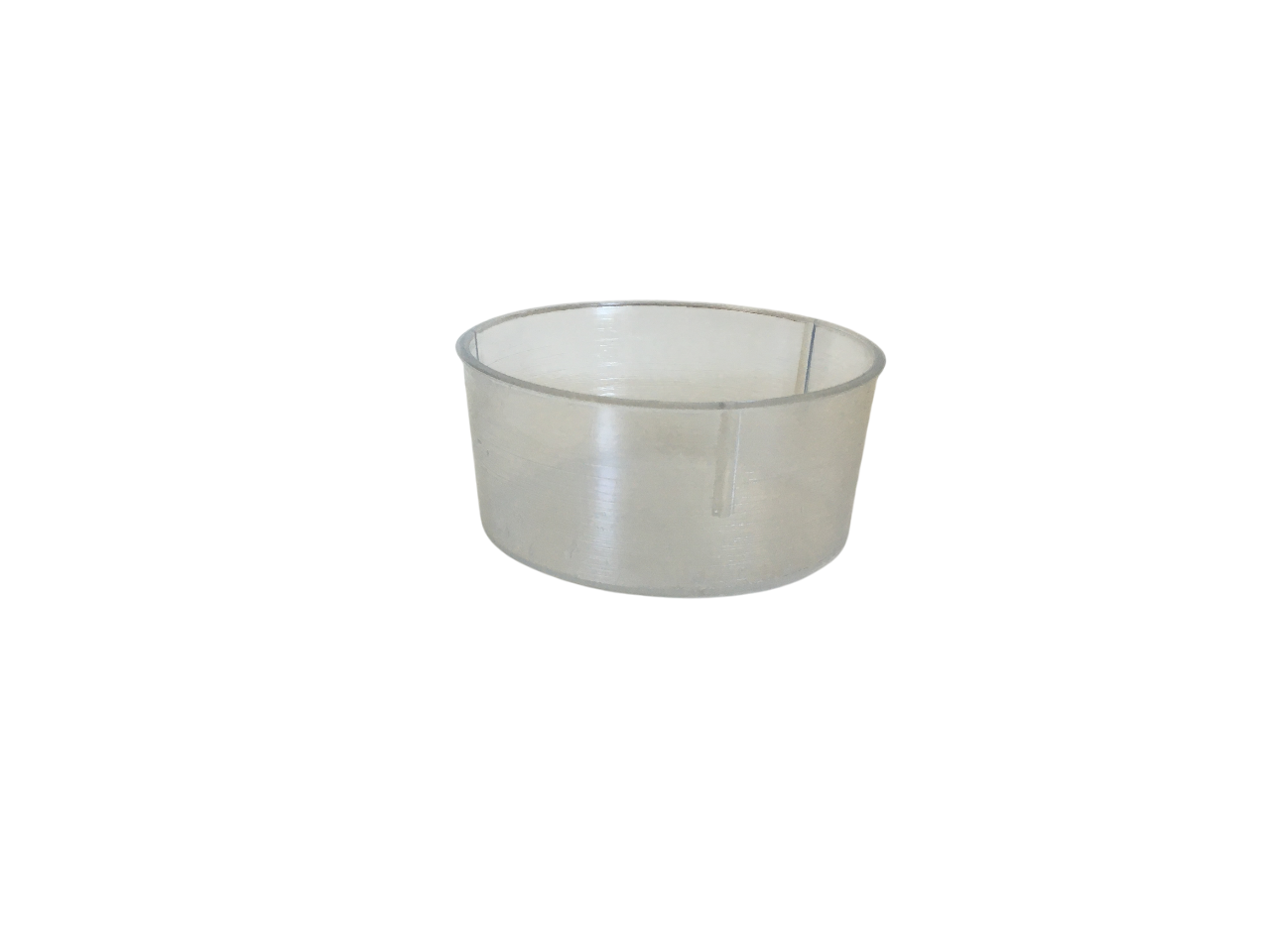 Ricambio bicchierotto trasparente per nutritori coprifavo in polistirolo