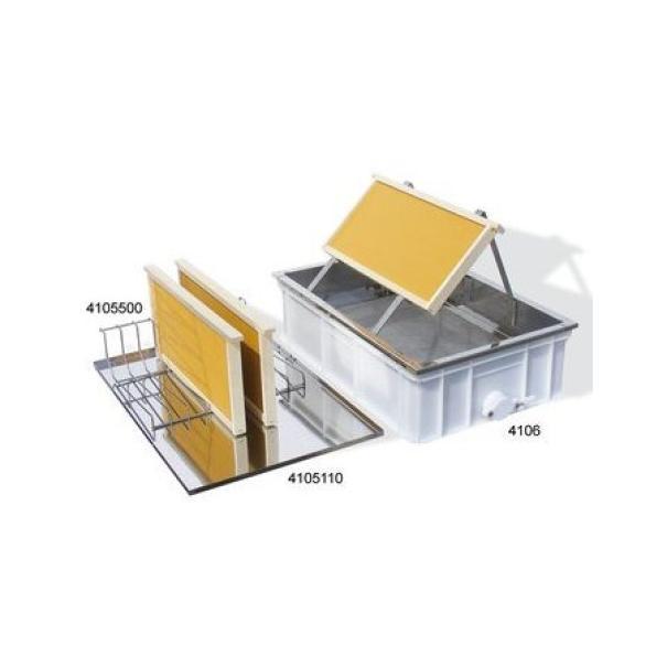 apicoltura.com coperchio per banco da tavolo, inox - foto 1