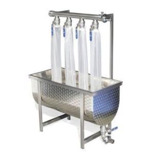 Filtro multiplo inox a sacco con 4 uscite - modello  base