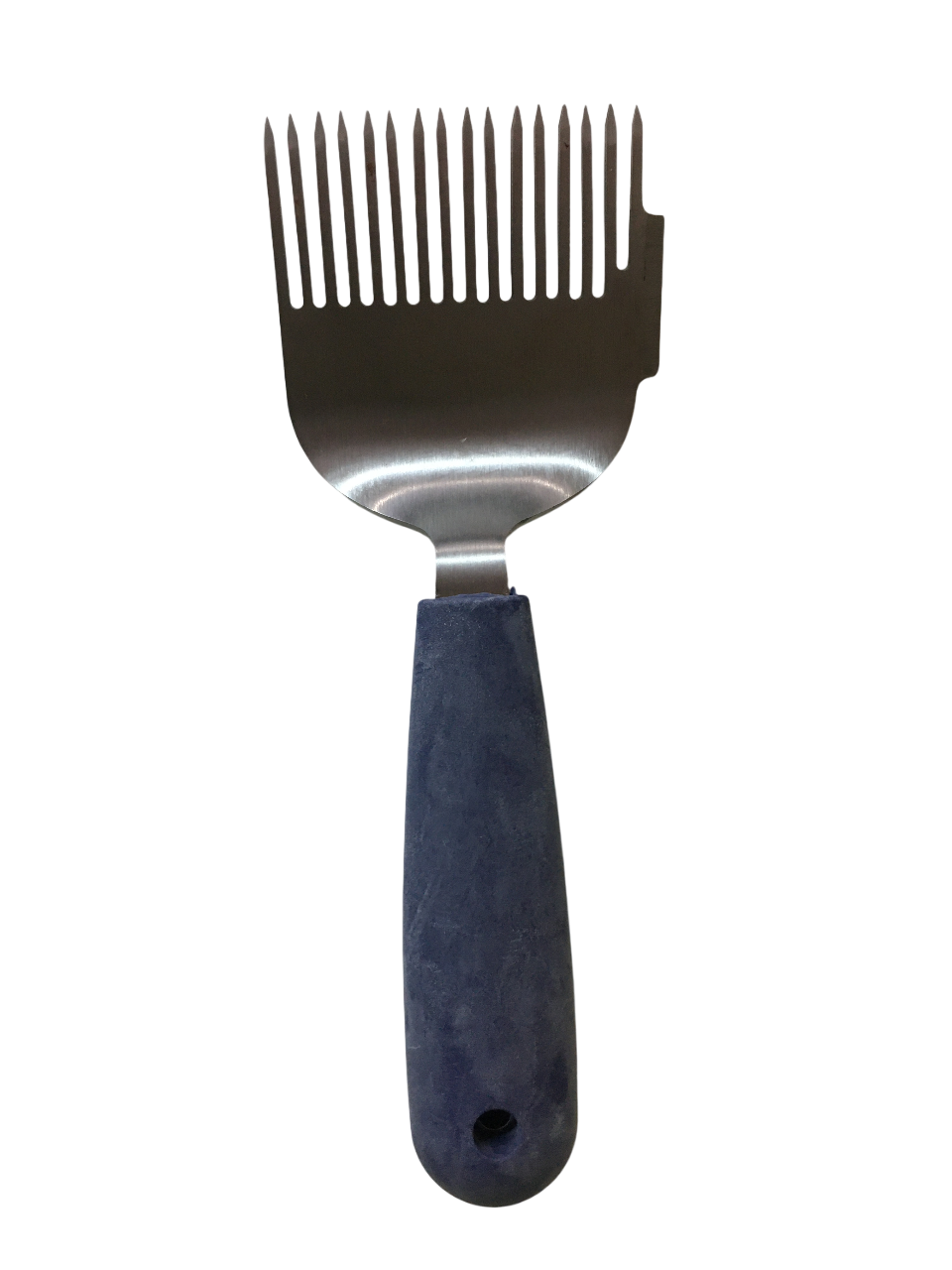 forchetta disopercolatrice professionale in acciaio inox con manico ergonomico per apicoltura