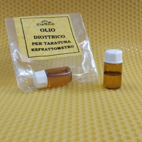 apicoltura.com kit per taratura refrattometro (olio diottrico + prisma) - foto 1