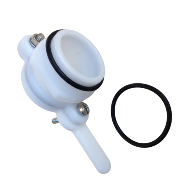 Guarnizione esterna tipo Oring nera per rubinetto u00d8 40 mm da laboratorio