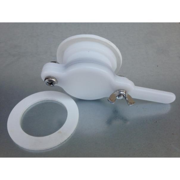 Guarnizione piatta esterna rotonda in silicone alimentare per rubinetto