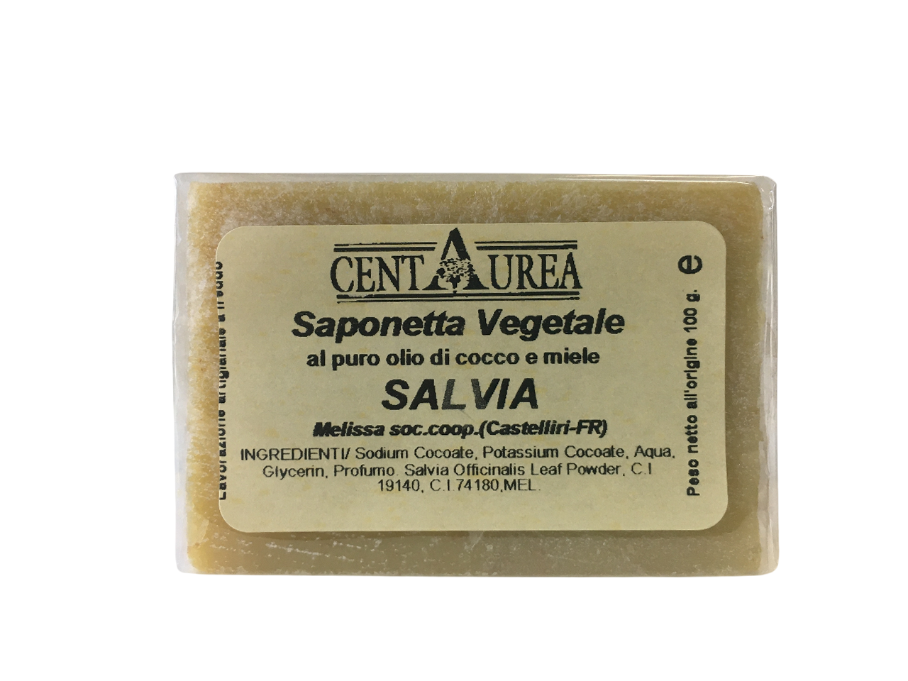 coop melissa sapone vegetale gr. 100 alla salvia - foto 1