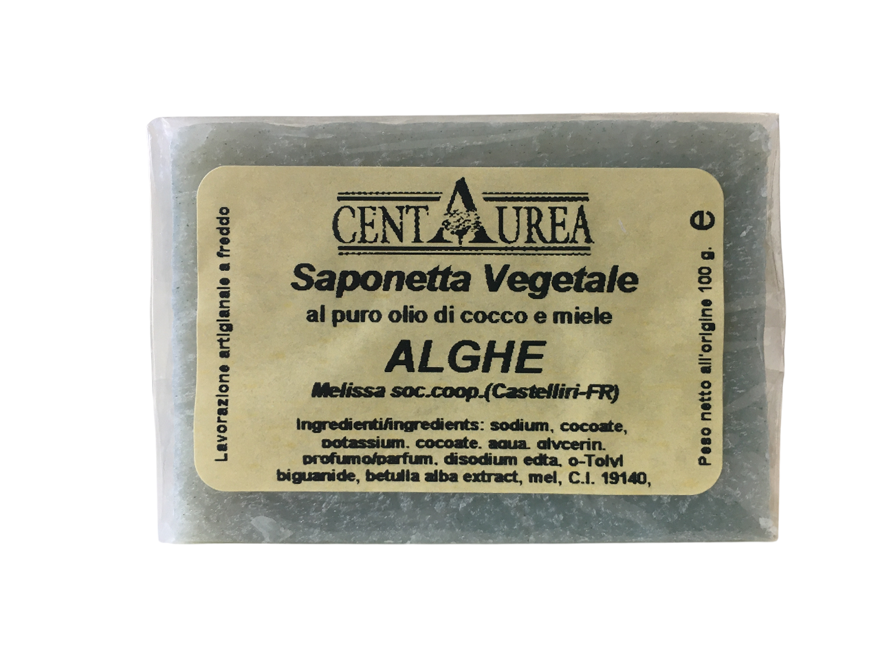 coop melissa sapone vegetale gr. 100 alle alghe marine - foto 1