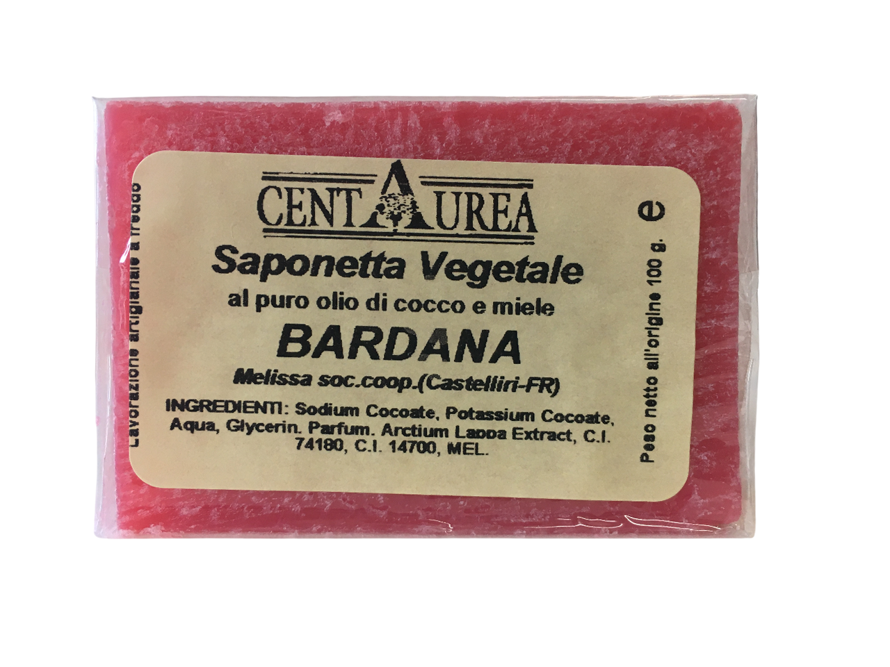 coop melissa sapone vegetale gr. 100 alla bardana - foto 1