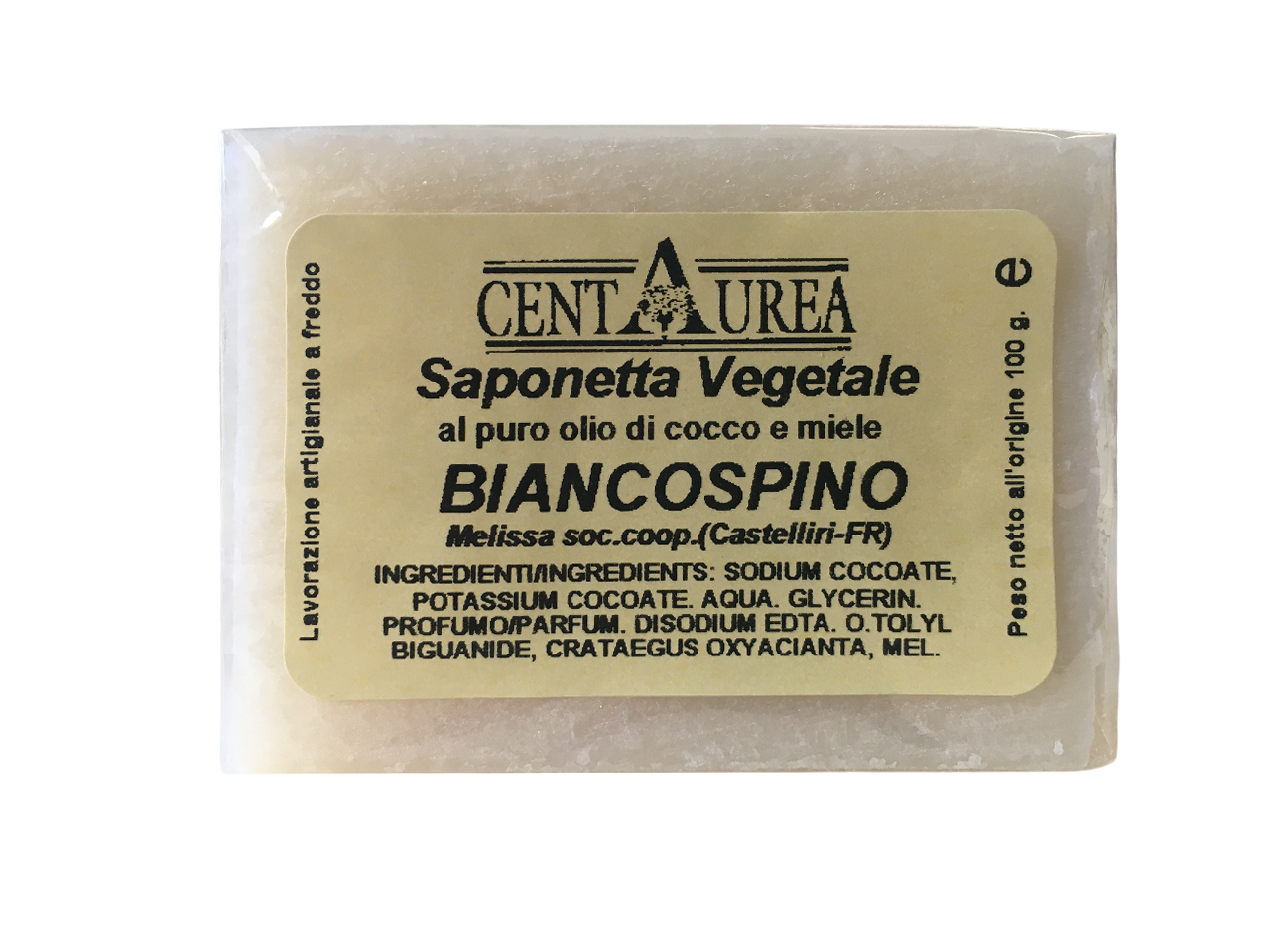 coop melissa sapone vegetale gr. 100 al biancospino - foto 1
