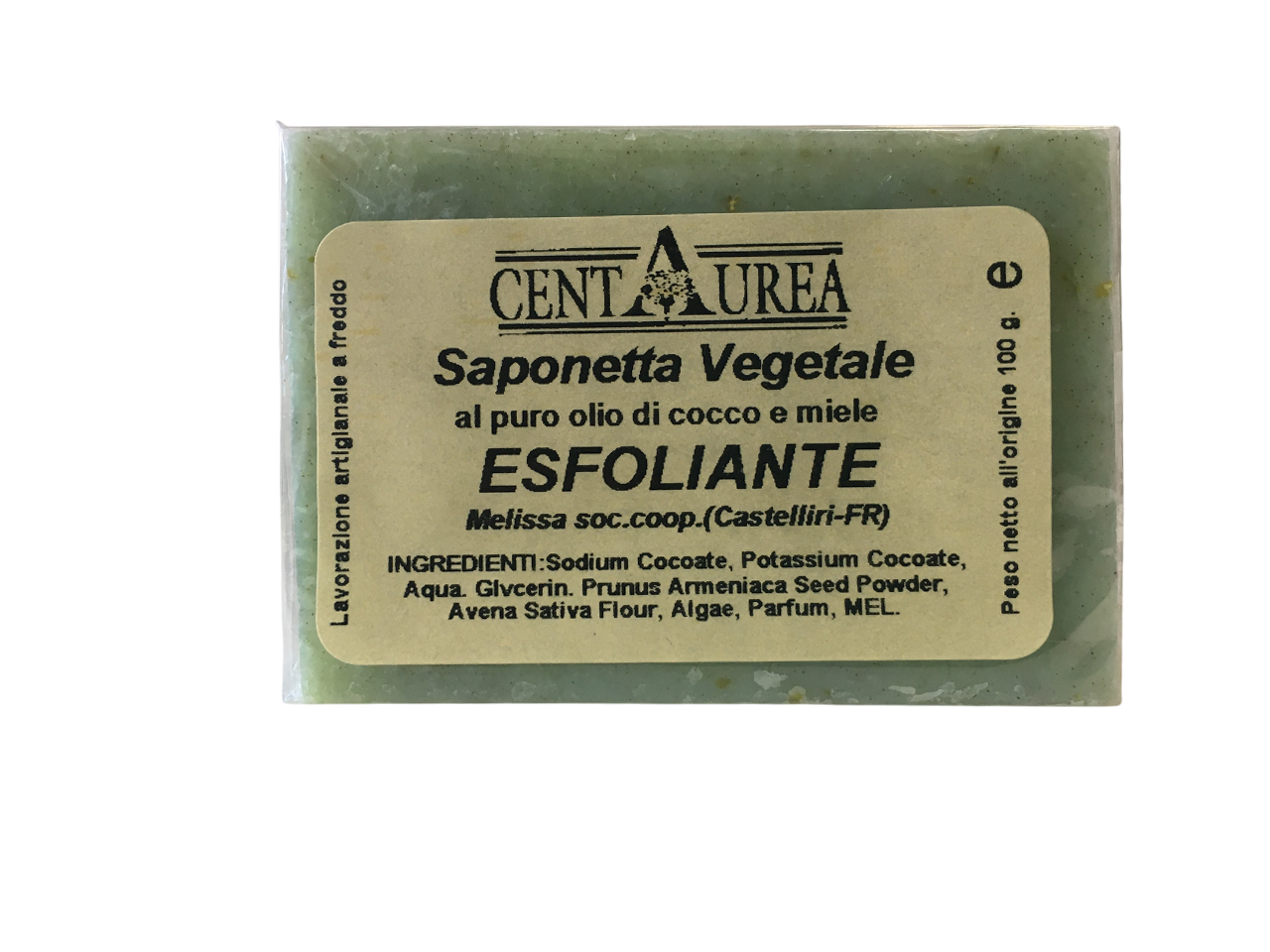 coop melissa sapone vegetale gr. 100 esfoliante - foto 1