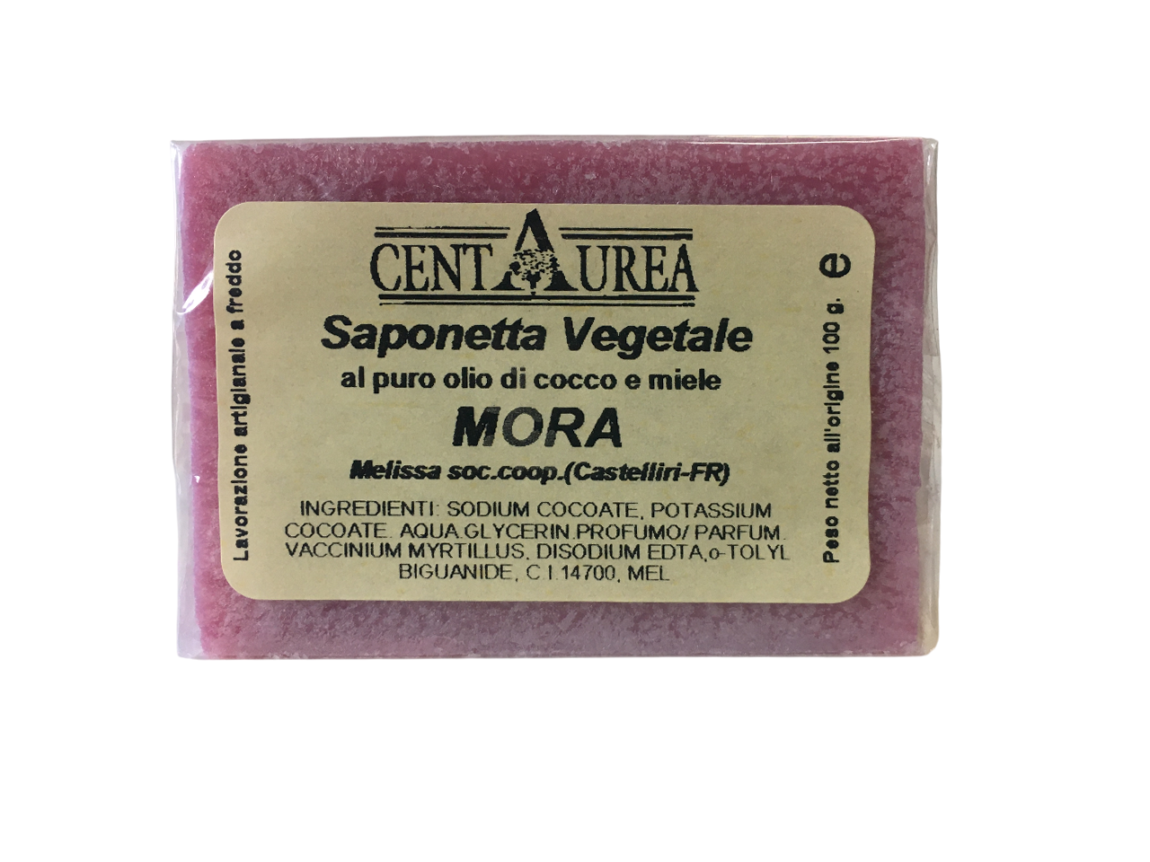 coop melissa sapone vegetale gr. 100 alla mora - foto 1