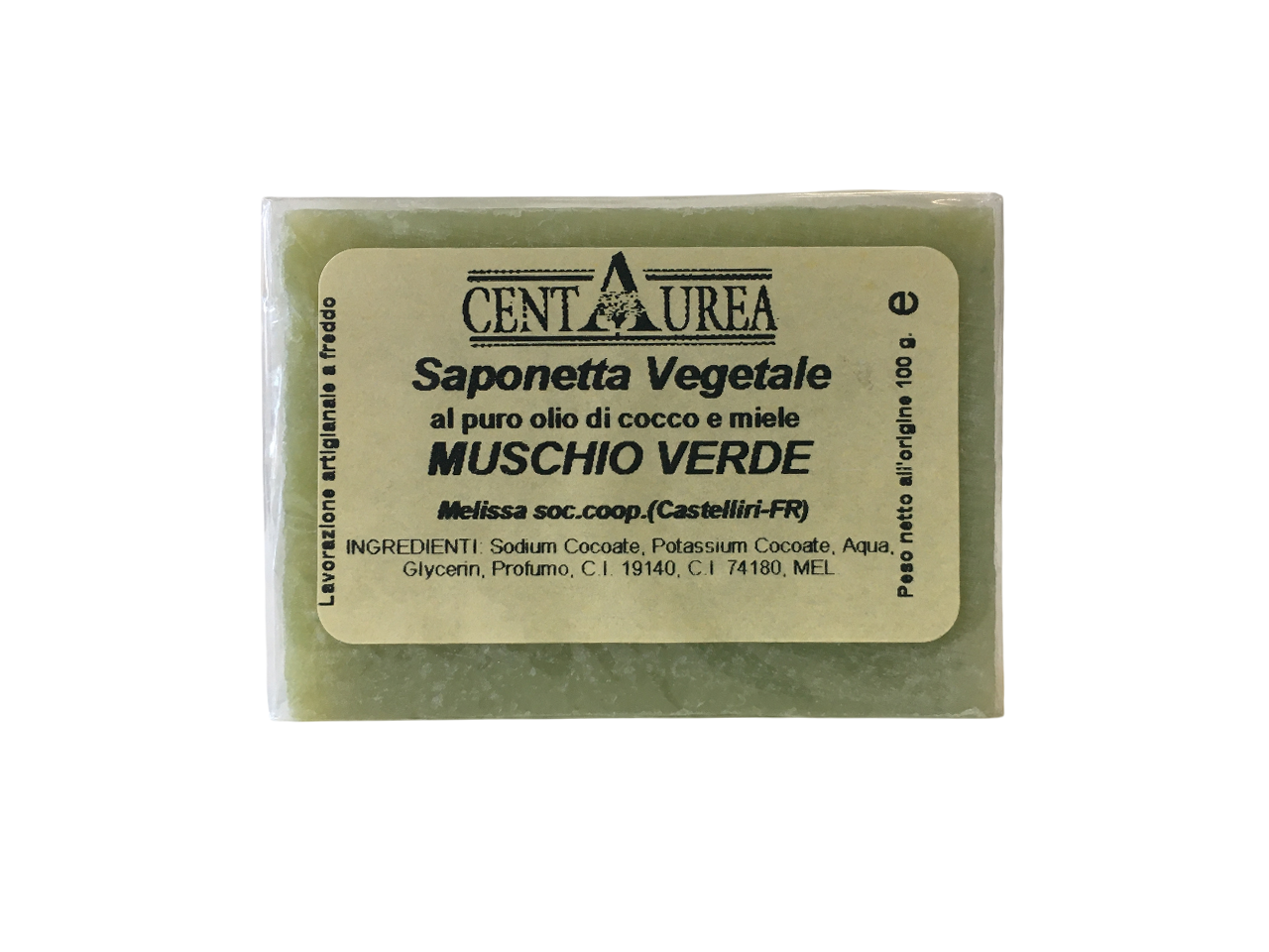 coop melissa sapone vegetale gr. 100 al muschio verde - foto 1