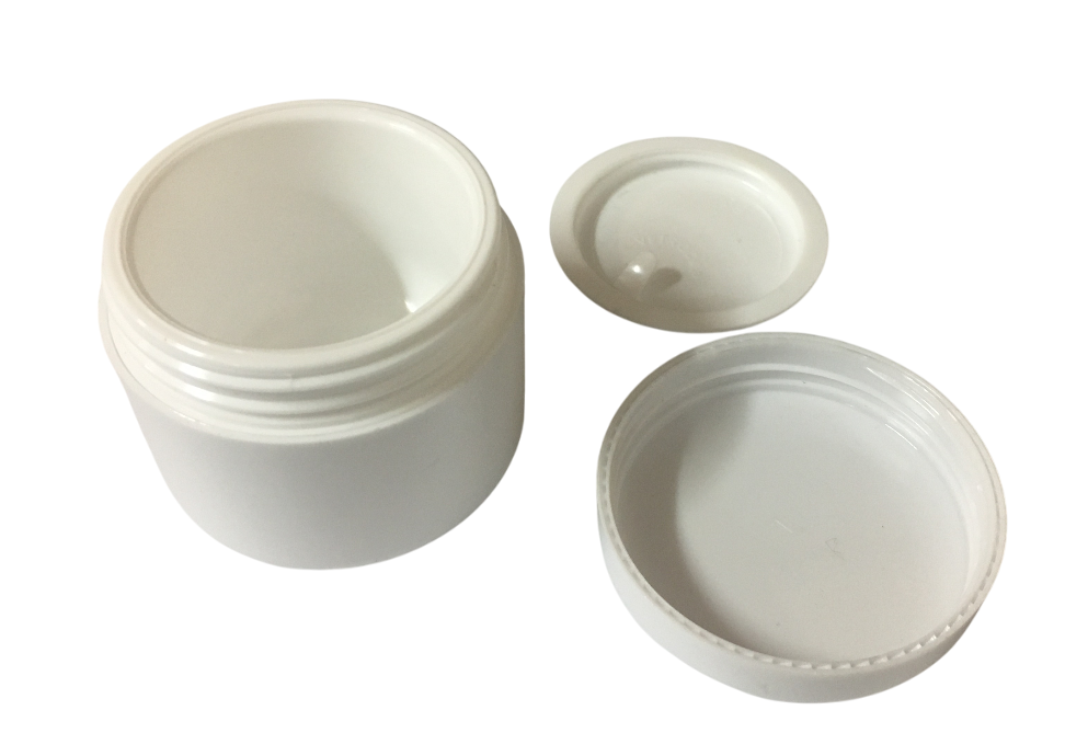 apicoltura.com vasetto opalina bianca in plastica (per creme) ml 50 - foto 2