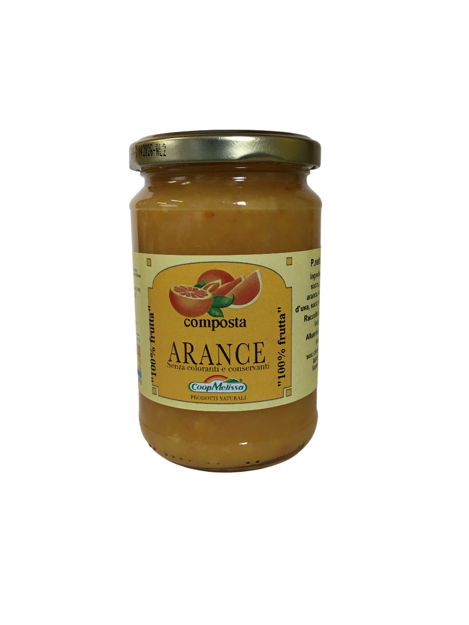 apicoltura.com composta di arance - 100% frutta gr. 340 - foto 1