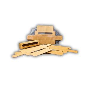 Scatoletta avana per 4 vasetti di miele da 50 g (10 pezzi)